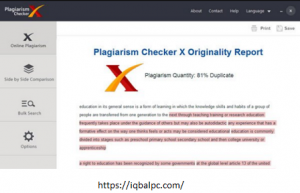 Plagiarism Checker X 7.0.9 Crack